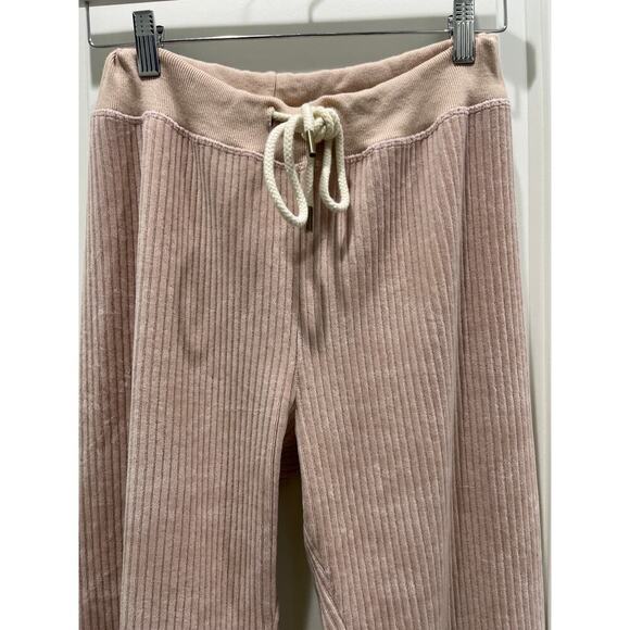 The Great Corduroy Lantern Sweat Pant Joggers in Pale Pink Sz S - Picture 3 of 6